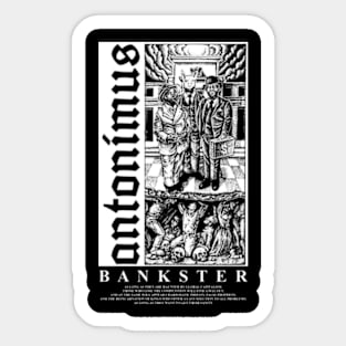 bankster Sticker